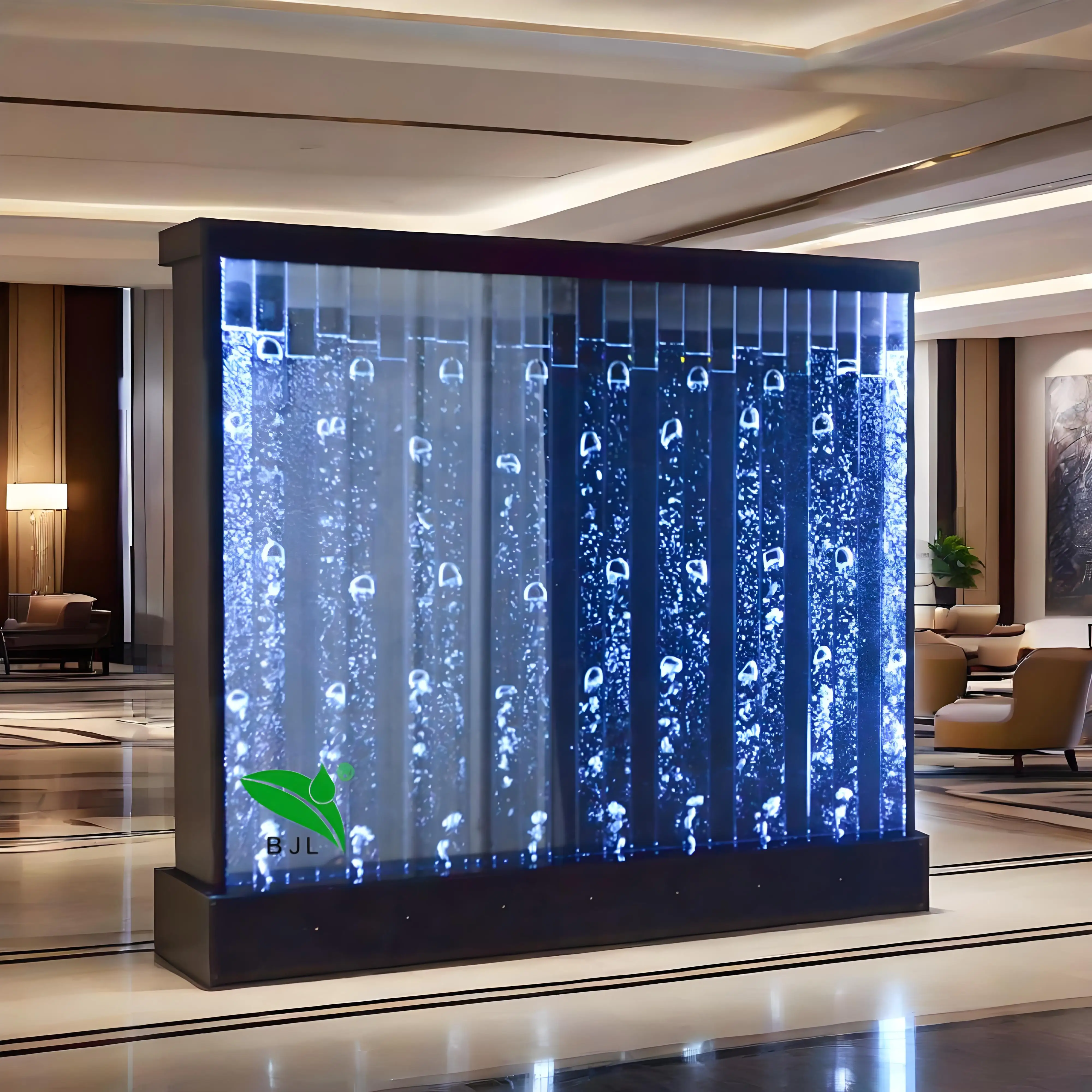 

Customization.Rainbow Color Light up Led Digital Programming Water Bubble Panel Wall Design Decoration for Wedding Event