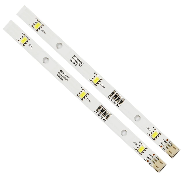 1 SZTUK Listwa świetlna LED do zamrażarki i lodówki do RONGSHENG / HISENSE E 349766   MDDZ-162A 1629348   DC12V 2W HCDM415LC