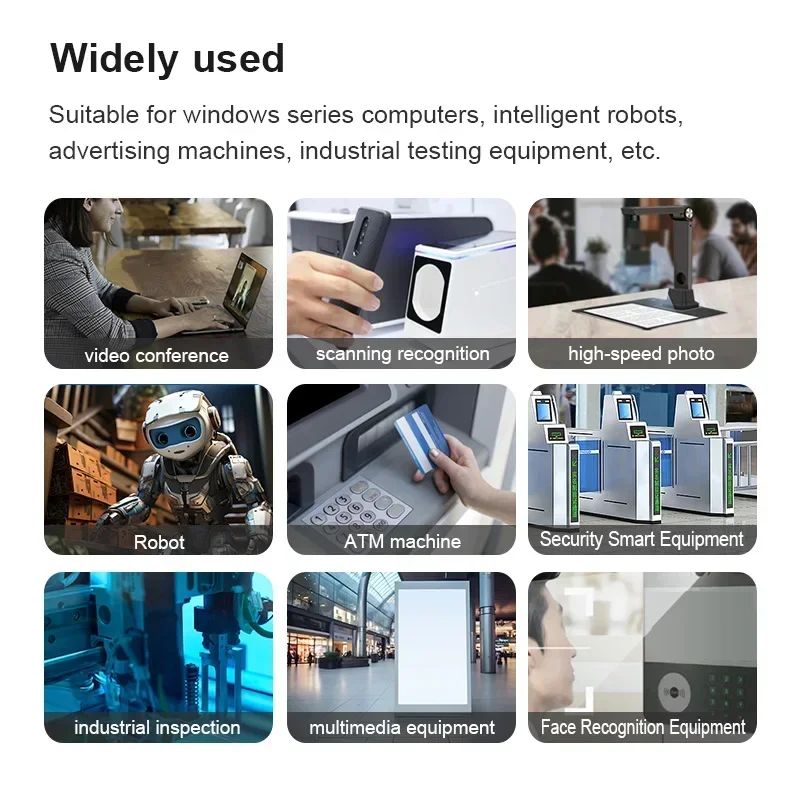 New In stock New ZWAK 5600 1080P AR0234 CS Manual zoom lens Color global shutter 120fps cmos HD UVC usb industrial vision camera