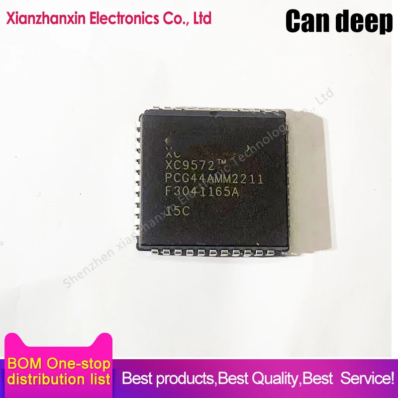 1PCS/LOT XC9572-PCG44 XC9572-PC44 XC9572 QFP44 Programmable logic device  chip