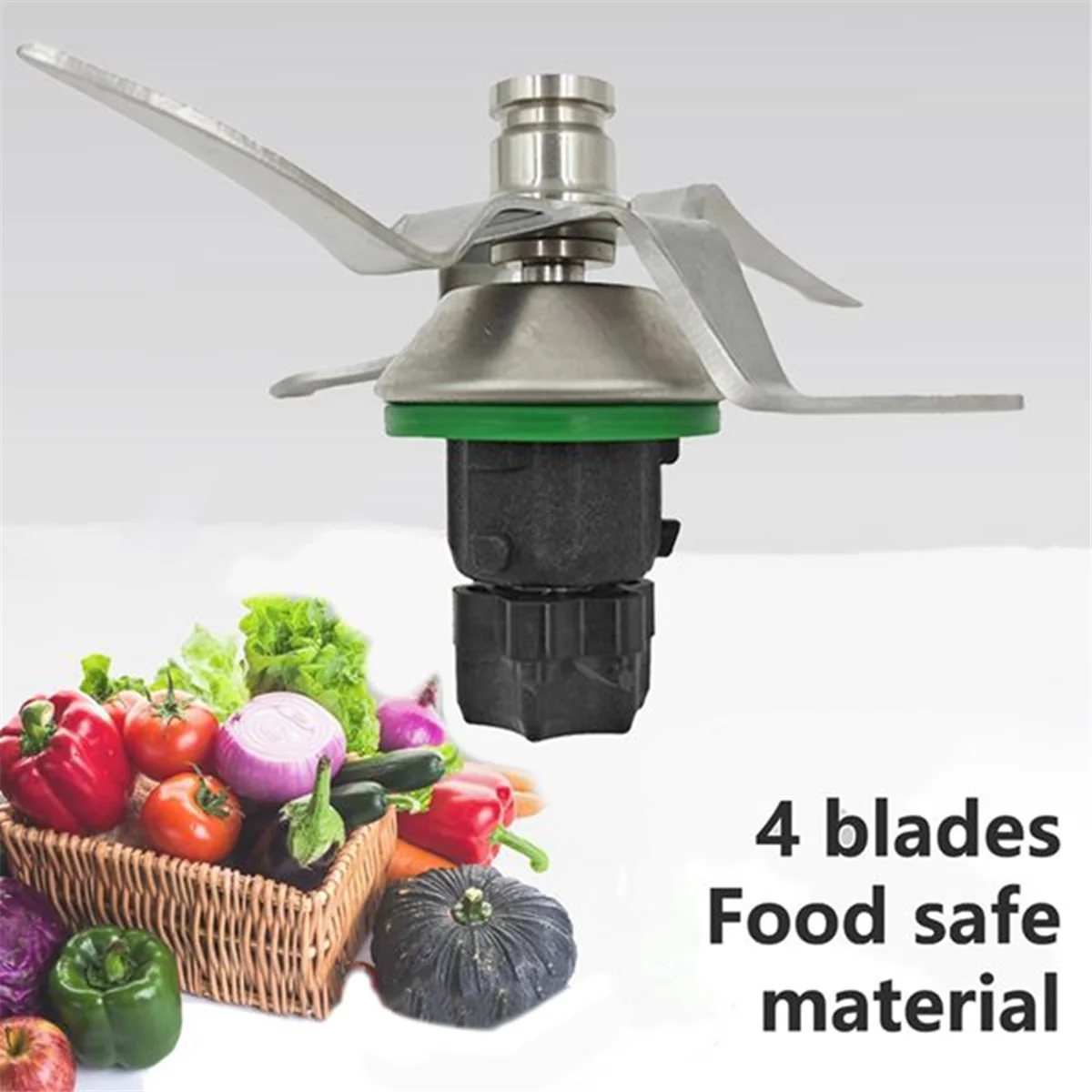 A86I-Замена лезвия блендера для деталей кухонного комбайна Vorwerk Thermomix TM5 TM6, нож для смешивания из нержавеющей стали с прокладкой