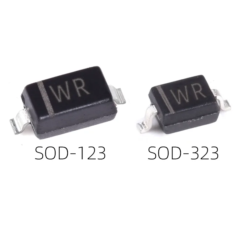 (100個) BZT52C33 SOD-123/BZT52C33S SOD-323 (マーキングWR) 電圧安定化ダイオード