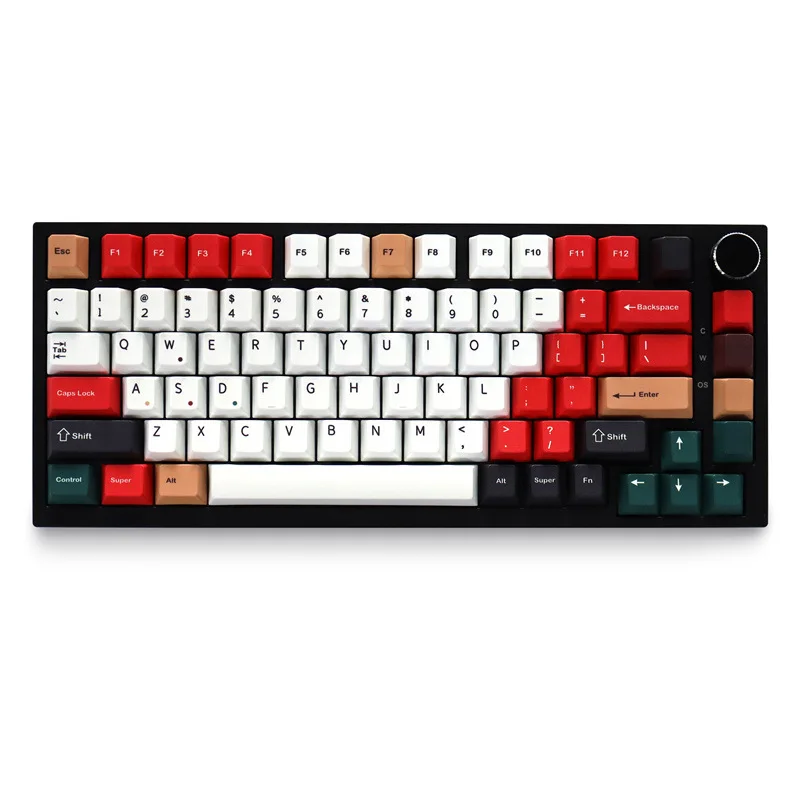 Mixed lamp R2 full set of mechanical keyboard keycap 129 keys PBT five-sided sublimation custom cherry original height