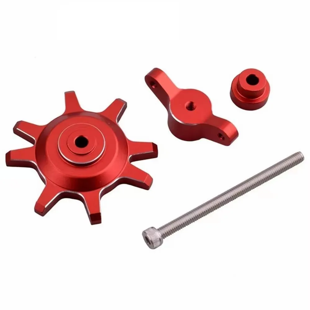 Metallic Black/Red Tire Assembly/Disassembly Aid Tool for 1/10 RC Crawler Car 1.9 2.2 Inch Beadlock Wheel Rim