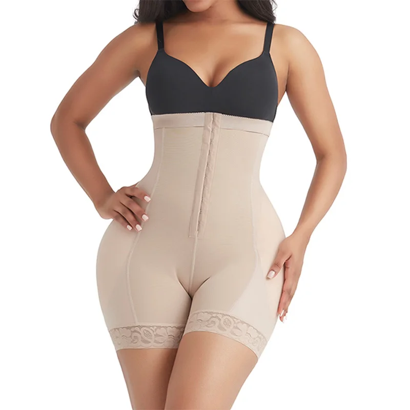 Waist Trainer Shapewear For Women Hi-Waist Tummy Control Panties Thigh Slimmer Butt Lifter Shaper image 2