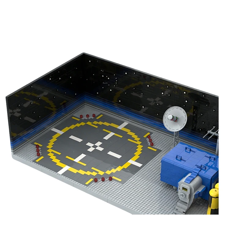 3287 PCS Customize Vintage Space-Style Diorama MOC Customize Modular Building Block Technology Design DIY Boys Toy Birthday Gift