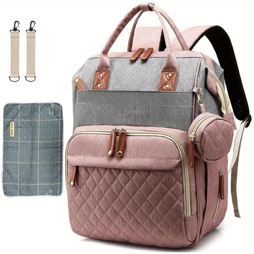 Diaper Bag Backpack Baby Bag, Baby Girl Boy Diaper Bag for Dad Mom with  Pad, 16 Pockets, Pacifier Case, Large Diaper Bag Unisex - AliExpress 1501