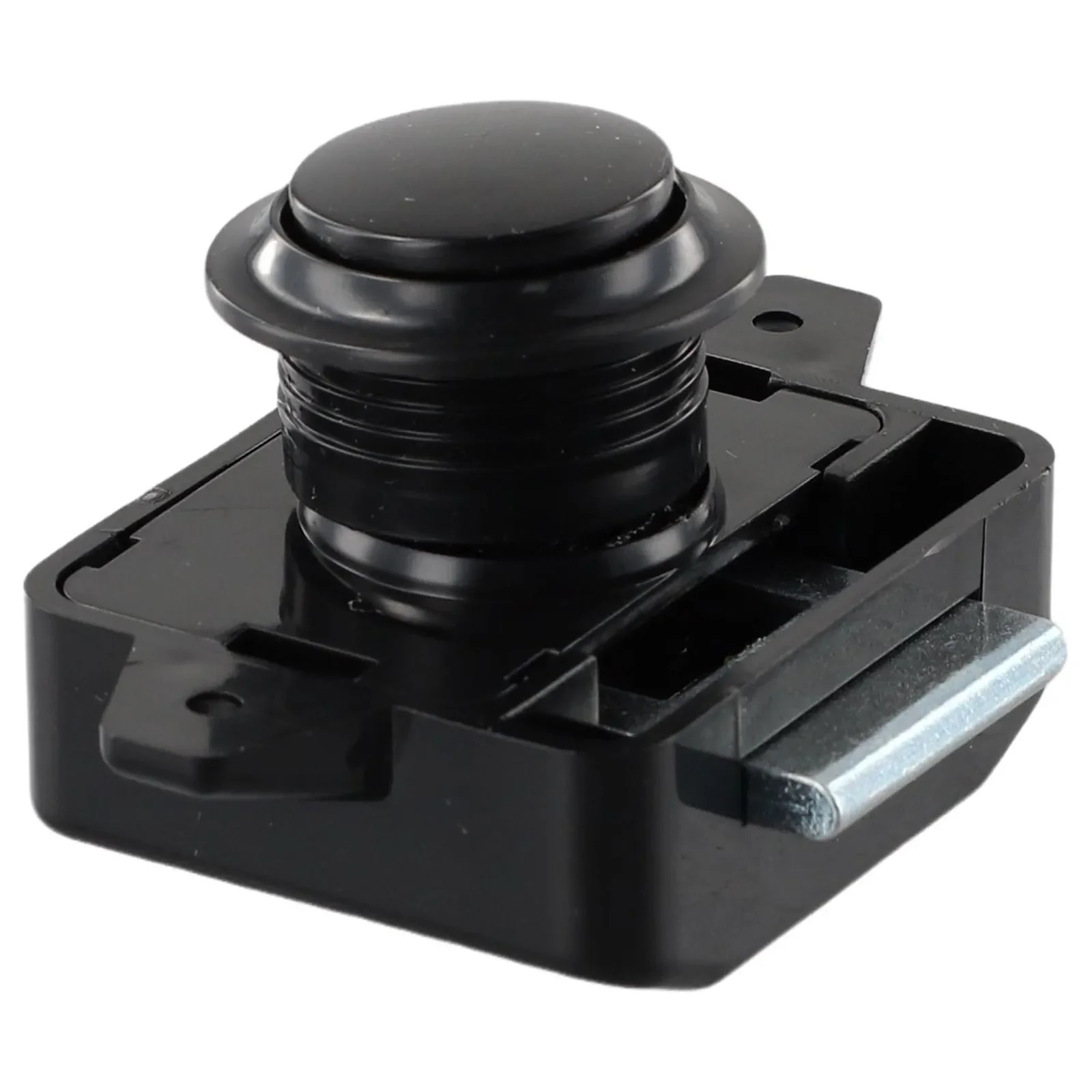 Home Renovation Button Catch Lock 1 Pcs Black Brand New High Quality Hot New 15mm-18mm New Type With Handle Button Type Ship