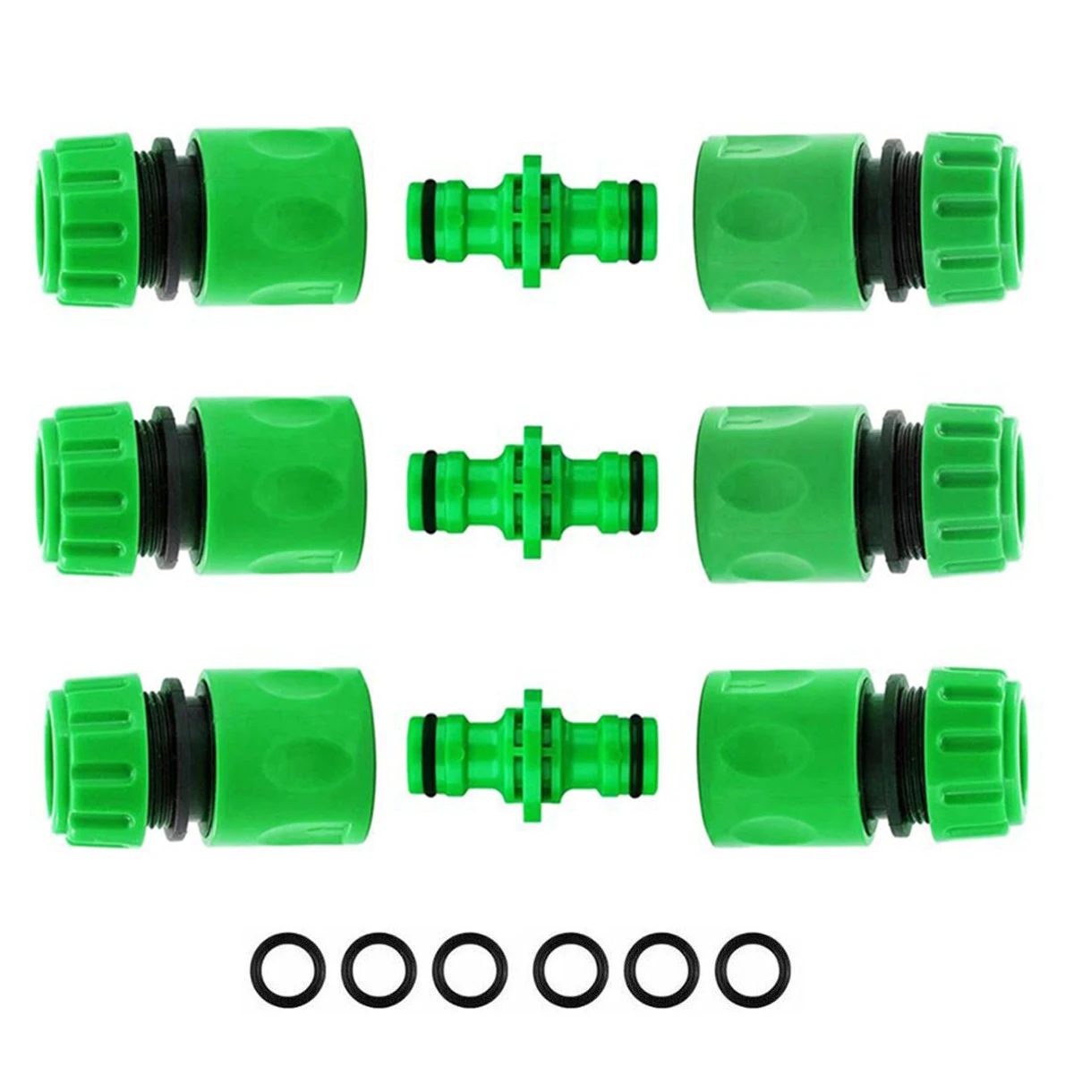 

15PCS Garden Plastic Connector Set New ABS Environmentally Friendly Material Watering Hose Quick Connector Adapter Fittings SO