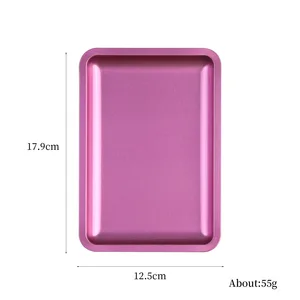 صينية تخزين مستحضرات التجميل المربعة من الفولاذ المقاوم للصدأ ، فن الأظافر ، لوحة مانيكير ، ملاقط ، كليبرز ، حاوية أقلام ، أدوات طبق الأظافر الكاذبة ، 1 قطعة أفضل 8 مبيعا Baseus القلم تلميح - No6