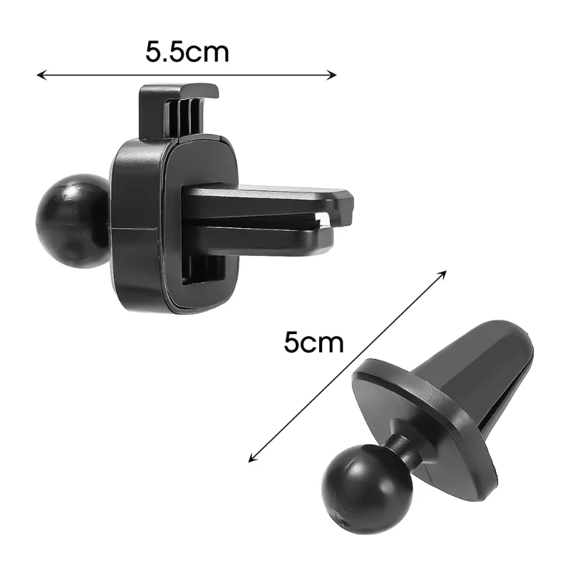 Universal 17mm Ball Head Holder Base Car Dashboard Mount Anti-skid Fixed Air Vent Stand for Phone Holder Bracket Car Accessories