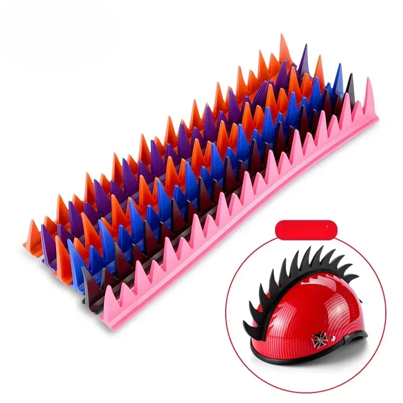 

Шлем мотоциклетный с силиконовыми полосками, декоративный крутой шлем, полушлем, универсальный, на заказ