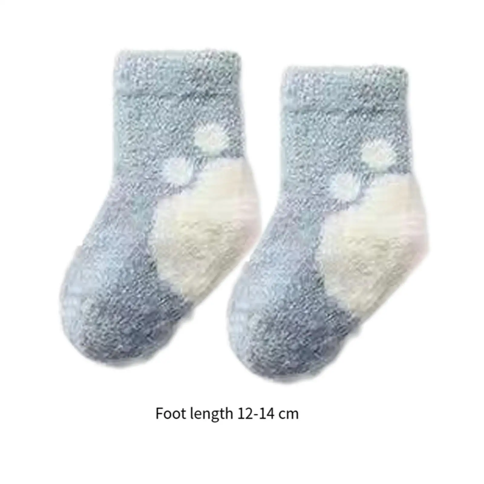 Plush Socks Thickened Non Slip Grip Soft Warm for Autumn and Winter Fashion Baby Socks for Newborn Home Boys Girls Baby Indoor