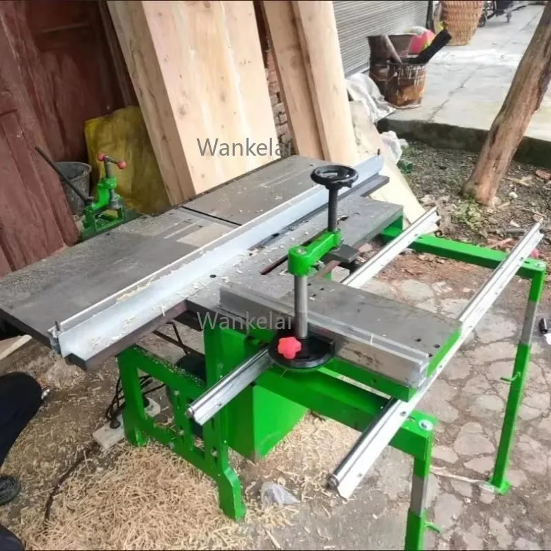 

Multifunctional Woodworking Sawing Machine with Sliding Table Saw Drill Cutting 3 in 1 Table Saw Jointer Planer Thickness Planer