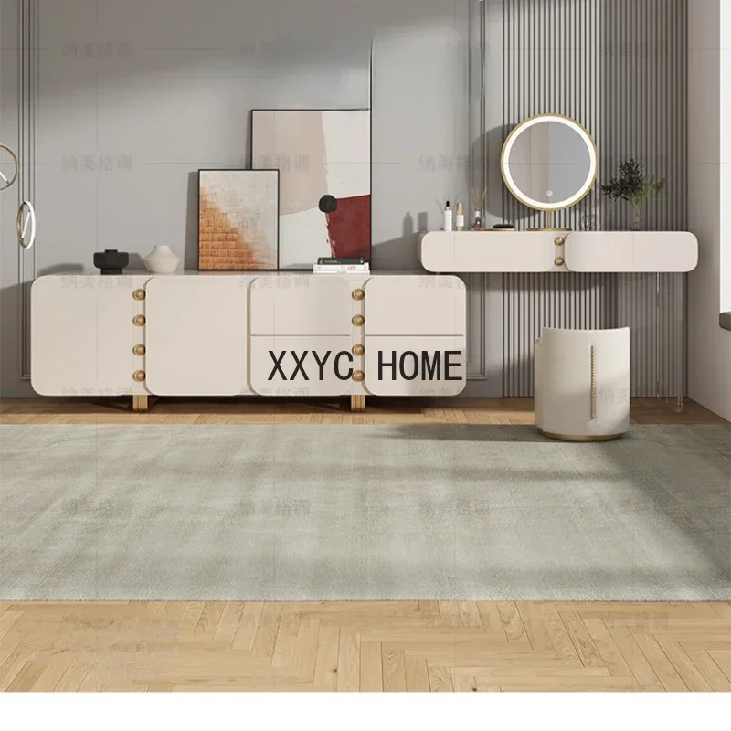 

Integrated Bedroom Storage Home Post-Modern Simple Stone Plate Corner Dresser