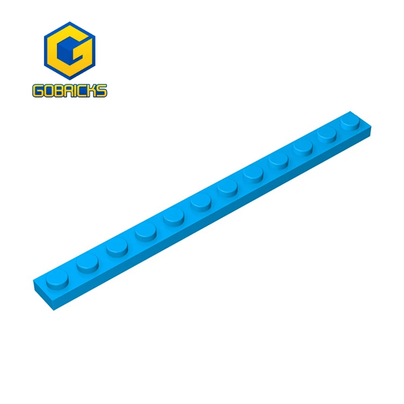 

Gobricks GDS-508 1-10 PCS board 1 x 12 foundation board bricks compatible with children's DIY building block Particles Plate DIY