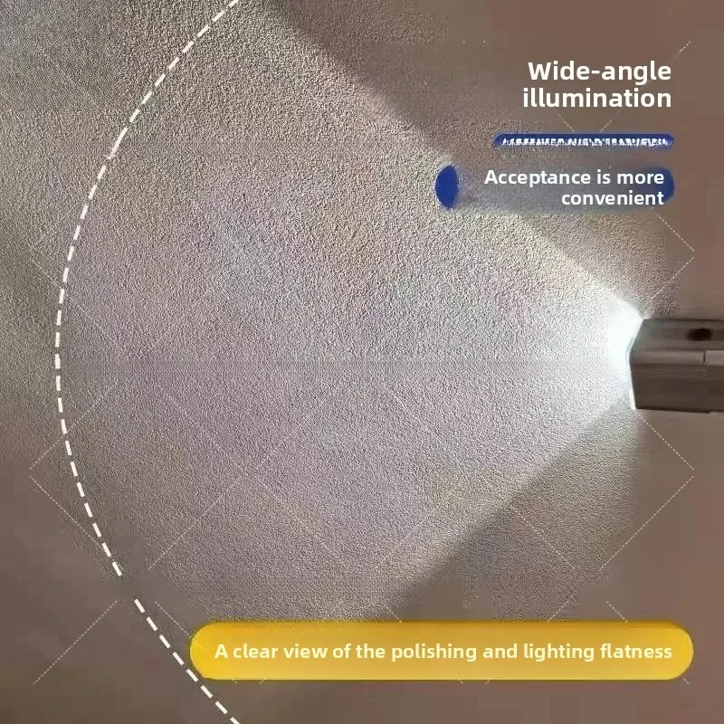 LED, USB Interface, Portable Decoration High Battery Life Leveling ，Wall Grinding Acceptance Light