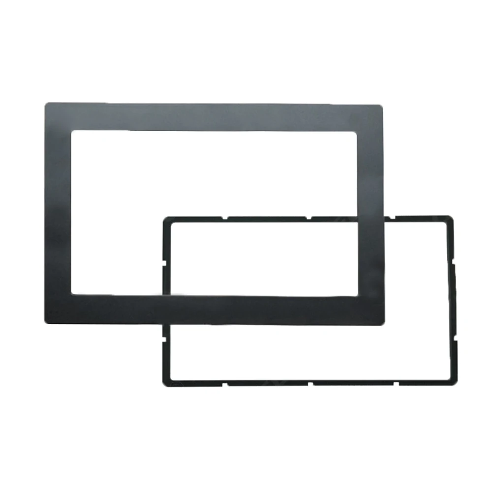 1 Set Car Frames Panel Trim 2DIN Accessory Dash Interior Decorative Replacement New Practical Useful 1 Set Car