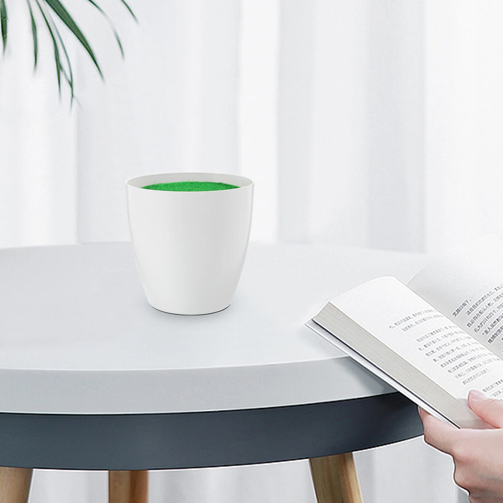 

Mini Fake Planter Large Capacity Simulation Flowerpot For Artificial Flowers Small Decorative Pot Diy Floral Arrangements