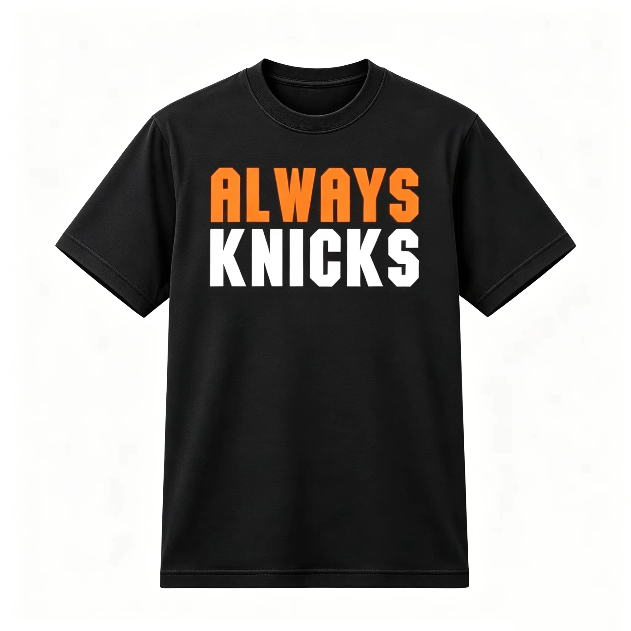 2026 New York Always Knicks Finals Fans Merch 2026 T-shirt Cotton Clothing Unisex Men‘s Women's T-Shirt Y2k Streetwear Tee