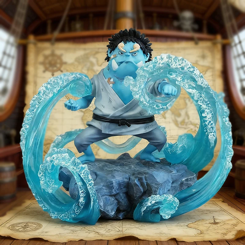 

15cm Anime One Piece GK Figurine DX Jinbe Action Figure Childhood Series Statue Q Version PVC Collectible Figure Birthday Gifts