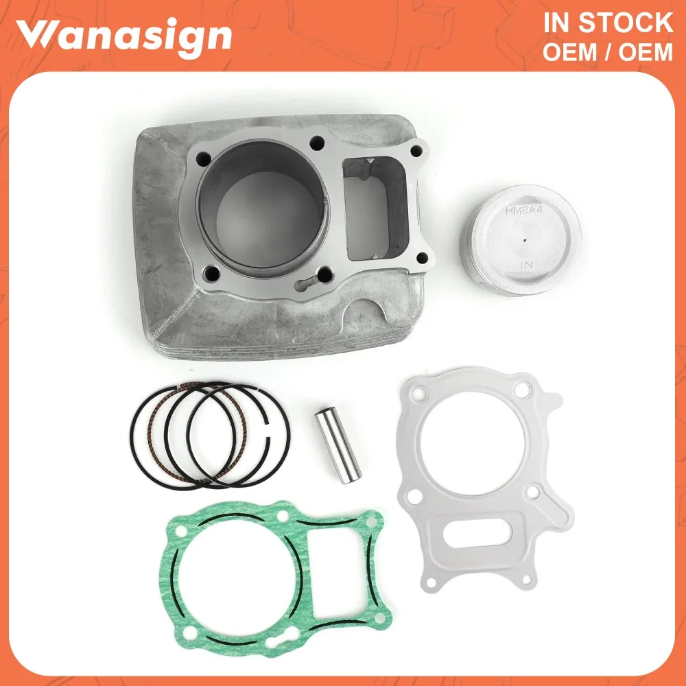

Motorcycle Engine Cylinder Piston Gasket Kit For Honda TRX250TM TRX250 Sportrax 250 Tm Recon 250 Top End 2x4 97-20 12100HM8000
