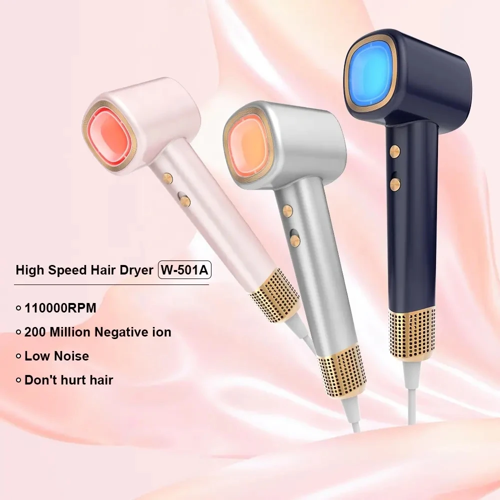 

Electric Hair Dryer 220V Leafless Hair dryer Personal Hair Care Styling Negative Ion Tool Constant Anion Super Hair Dryers