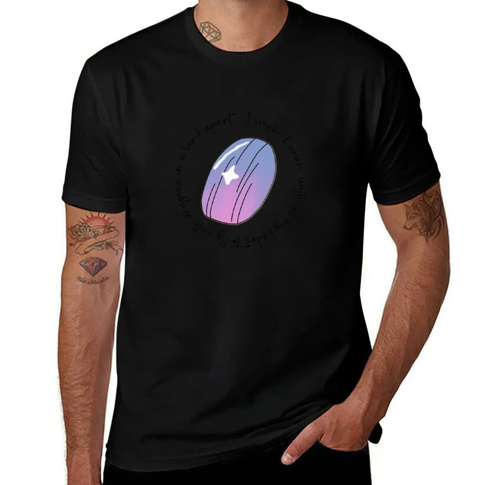 Dragon Tales Scale T-Shirt Anti-Fade Casual Tee Shirt T-Shirt