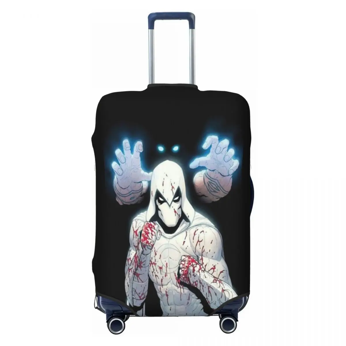 

Custom Fashion Moon Knight Movie Luggage Cover Protector Washable Travel Suitcase Covers