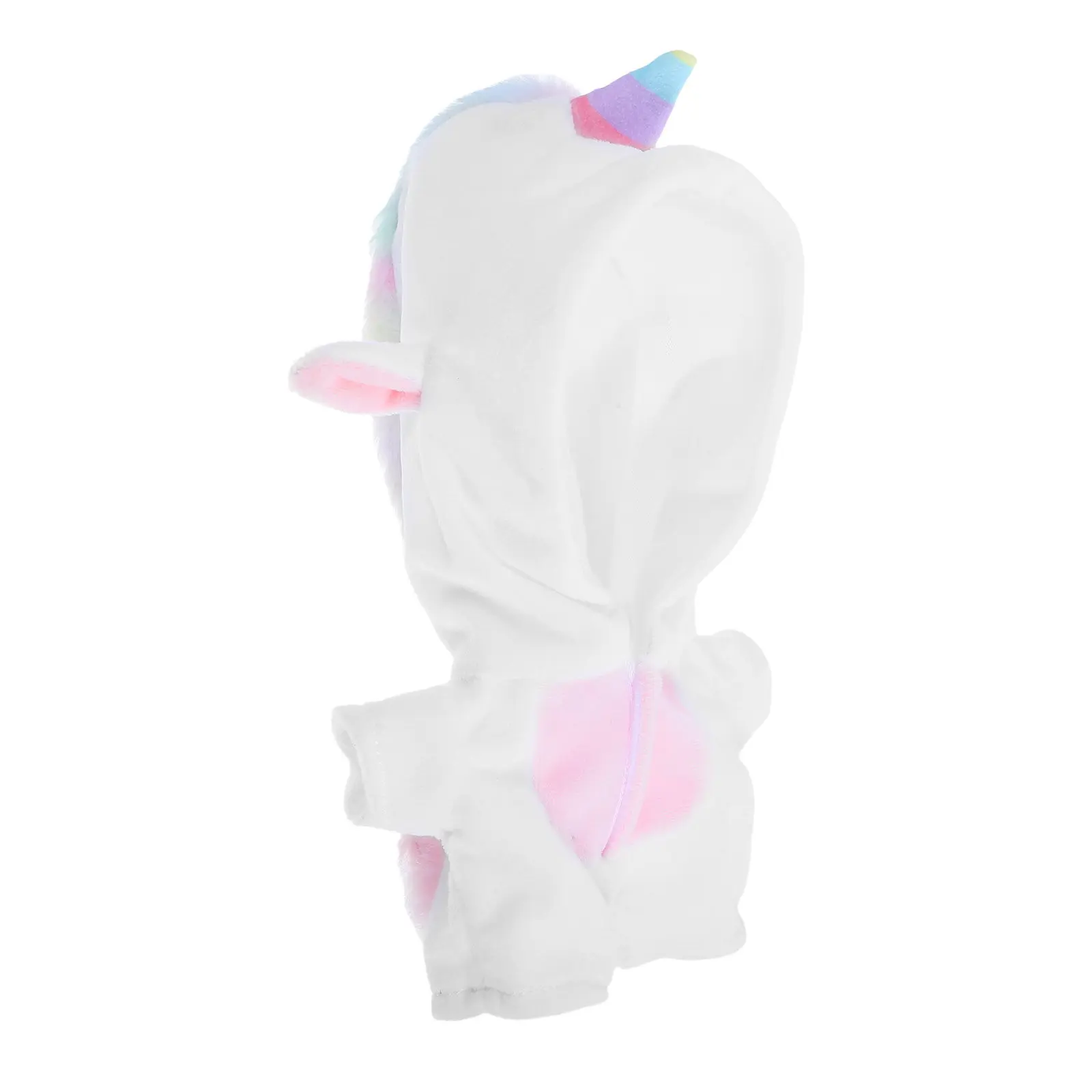Unicorn Jumpsuit Pajama Cute Animal Costume Soft Outfit for 20Cm Replacement Clothes Dress Up Accessories Costume
