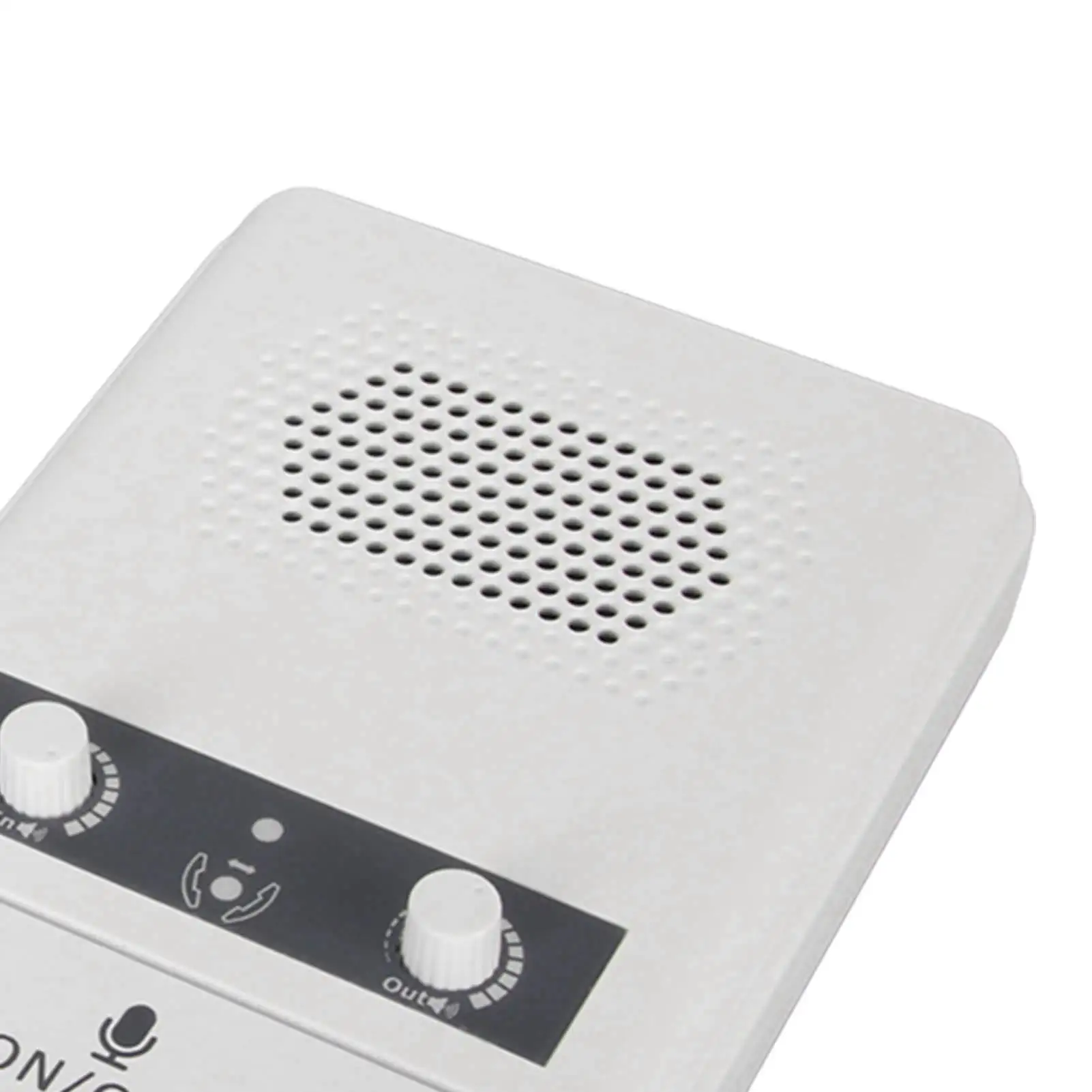 Interphone de compteur bidirectionnel, haut-parleur Premium, micro sensible, système d'interphone de fenêtre électrique 3W pour système d'interphone blanc de banque