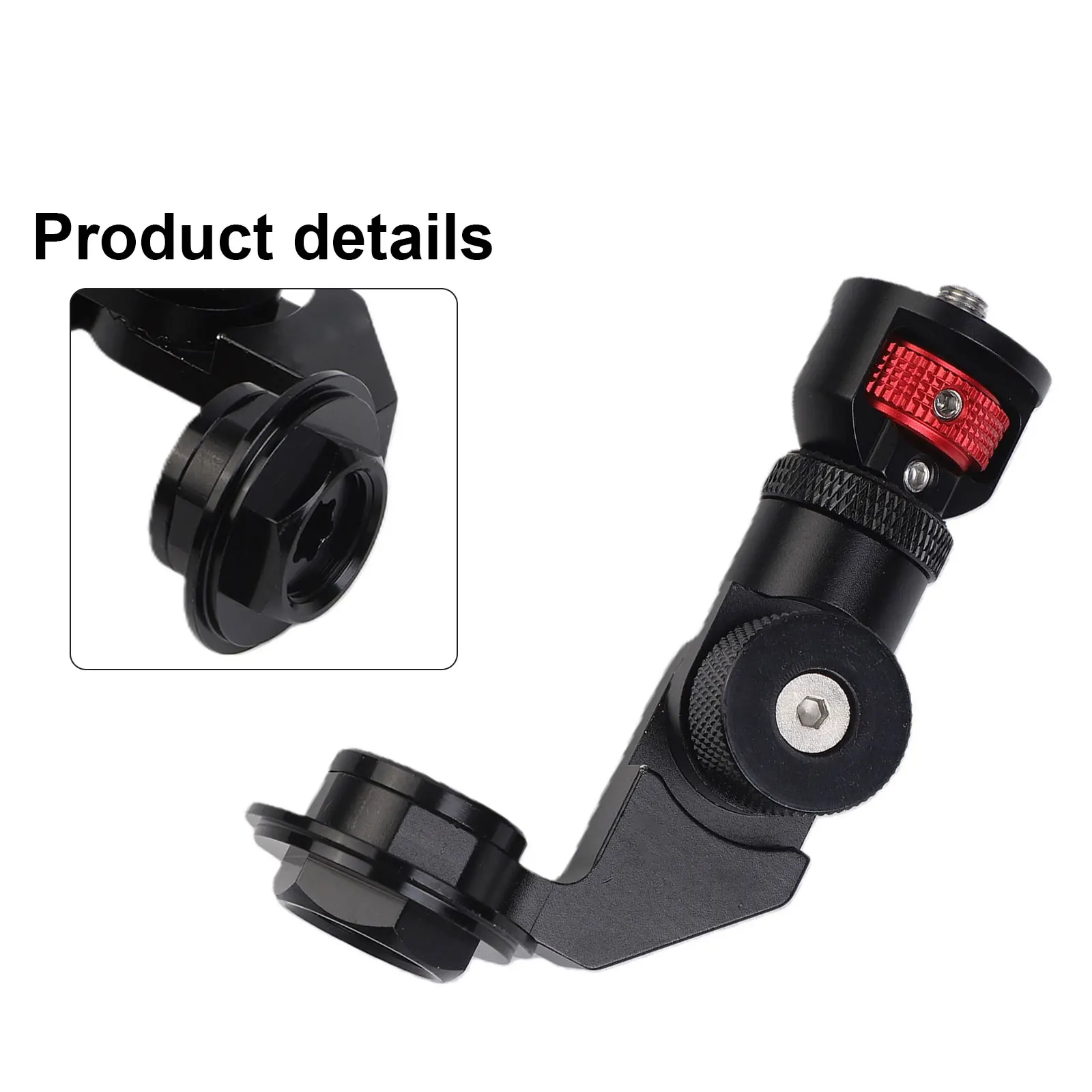 

For 1 4 Inch Devices Aluminium Alloy Holder Action Camera Mount Aluminium Alloy Shock-Absorbing Gasket Stable Mounting Solution