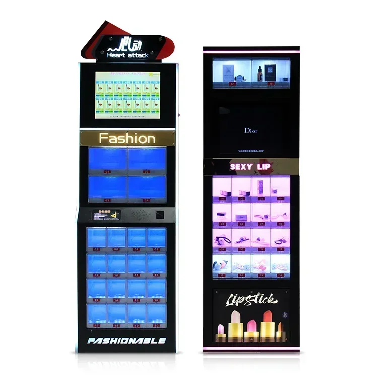 Touch Screen Perfume Vending Mini  Lipstick Cosmetic Vending Machine With Lcd Display Hot sales