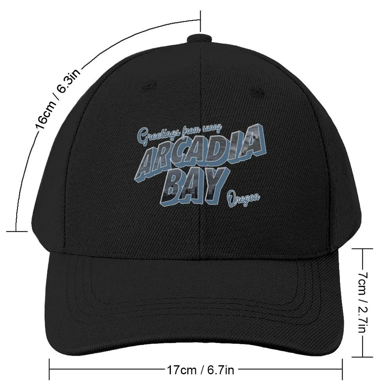 Greetings From Arcadia Bay Baseball Cap Horse Hat foam party Hat Mountaineering Women's Hats Men's