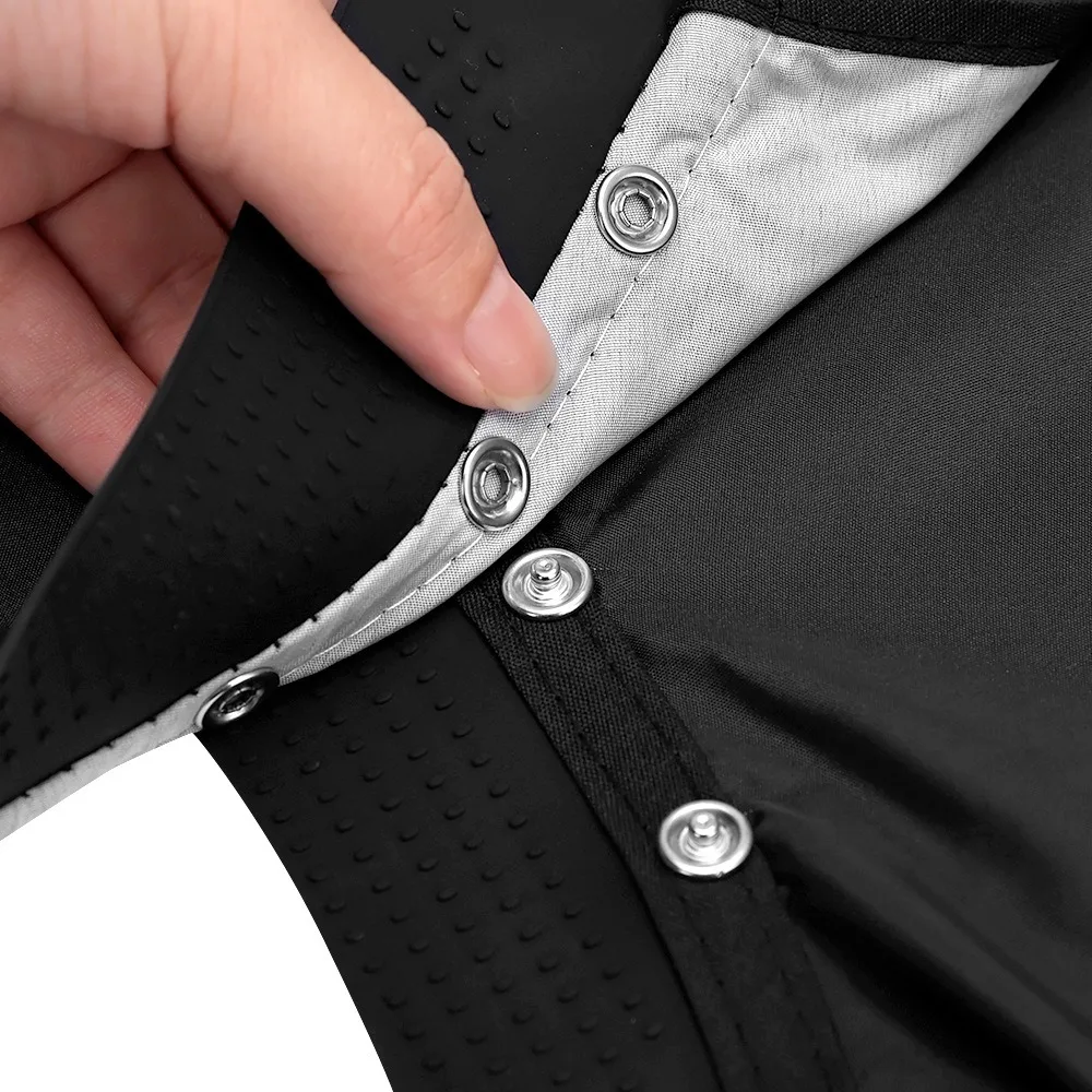 

Pattern of Suit Barbershop Capes Professional Antistatic Salon Haircutting Shirt Silicone Neckline Styling Tools