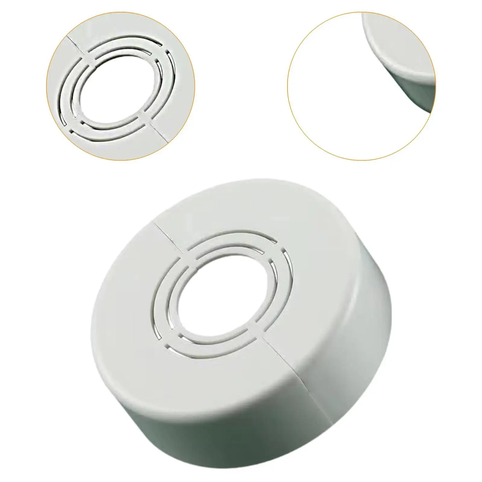 Escutcheon Cover Adjustable Shower Faucet Decorative Cover Split Flange Cover for Gas Pipe Sprinkler Shopping Mall Sinks Home