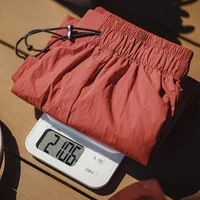 Maden Outdoor Lightweight Quick-Dry Cargo Pants Women Summer Elastic Waist Parachute Pants Pockets Solid Color Straight Trousers - Image 4