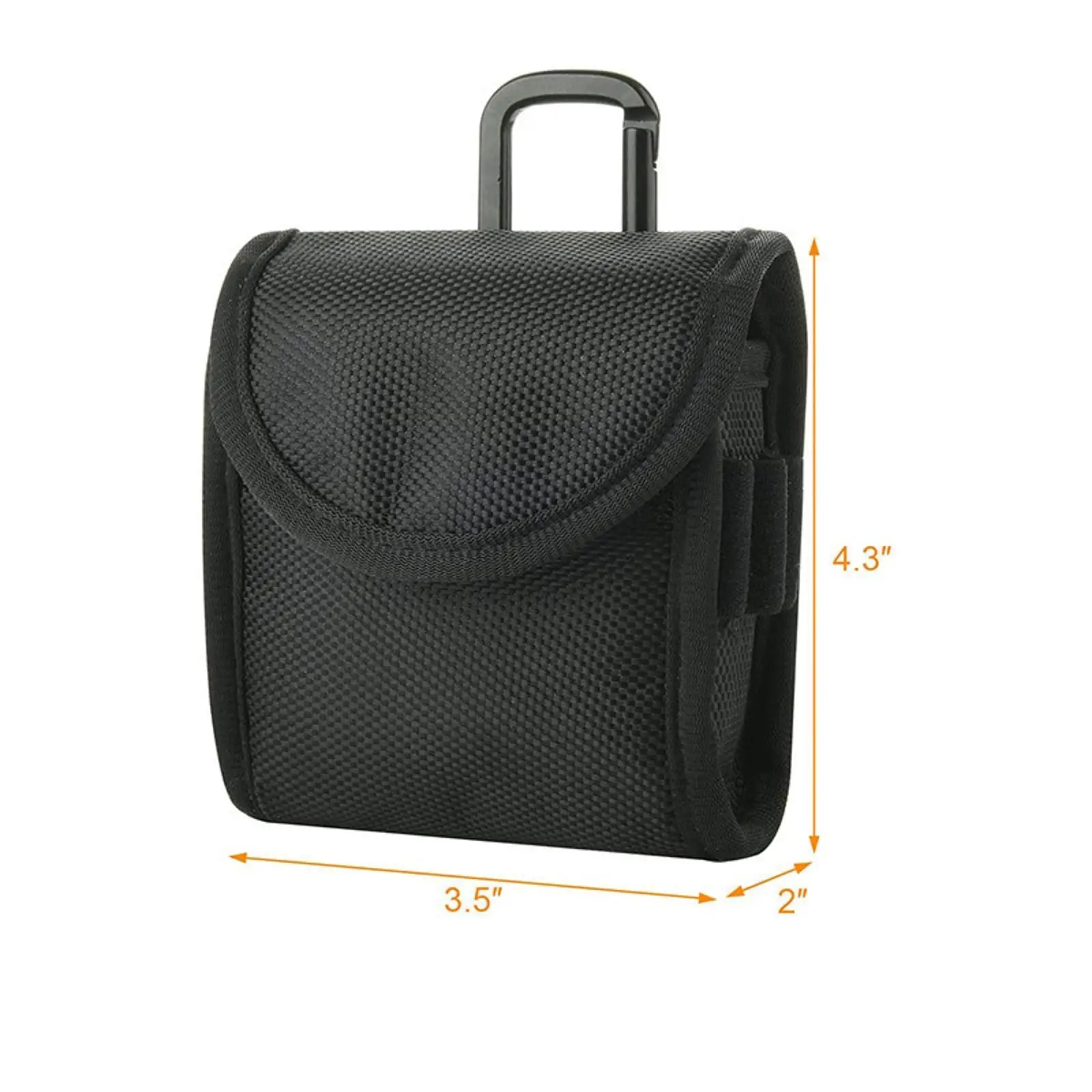 Portable Golf Ball Pouch with Belt Loop Oxford Cloth Golf Tools Case Small Golf Gadgets for Golfers