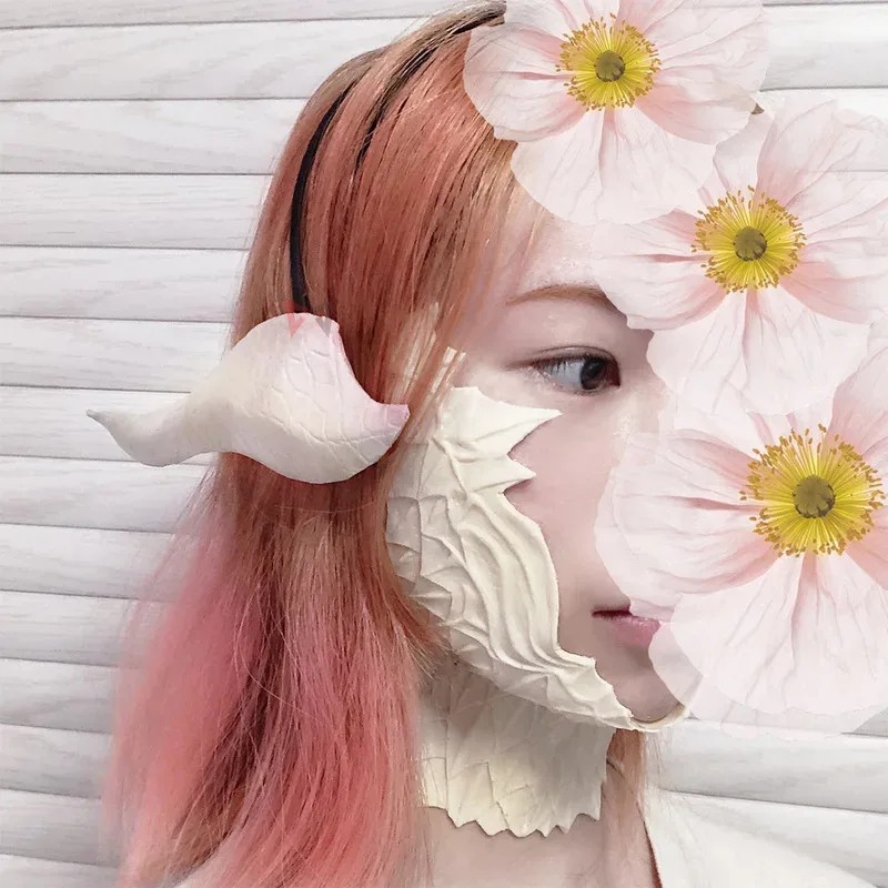 جديد يدوية العمل فاينل فانتسي 14 تأثيري الدعامة قرون Hairhoop تأثيري حلي الملحقات