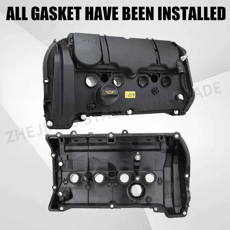 Aluminum Engine Cylinder Head Valve Cover For BMW N18 R55 R56 Mini Cooper S R57 R58 R59 R60 R61 Coupe 11127646552 11127603390