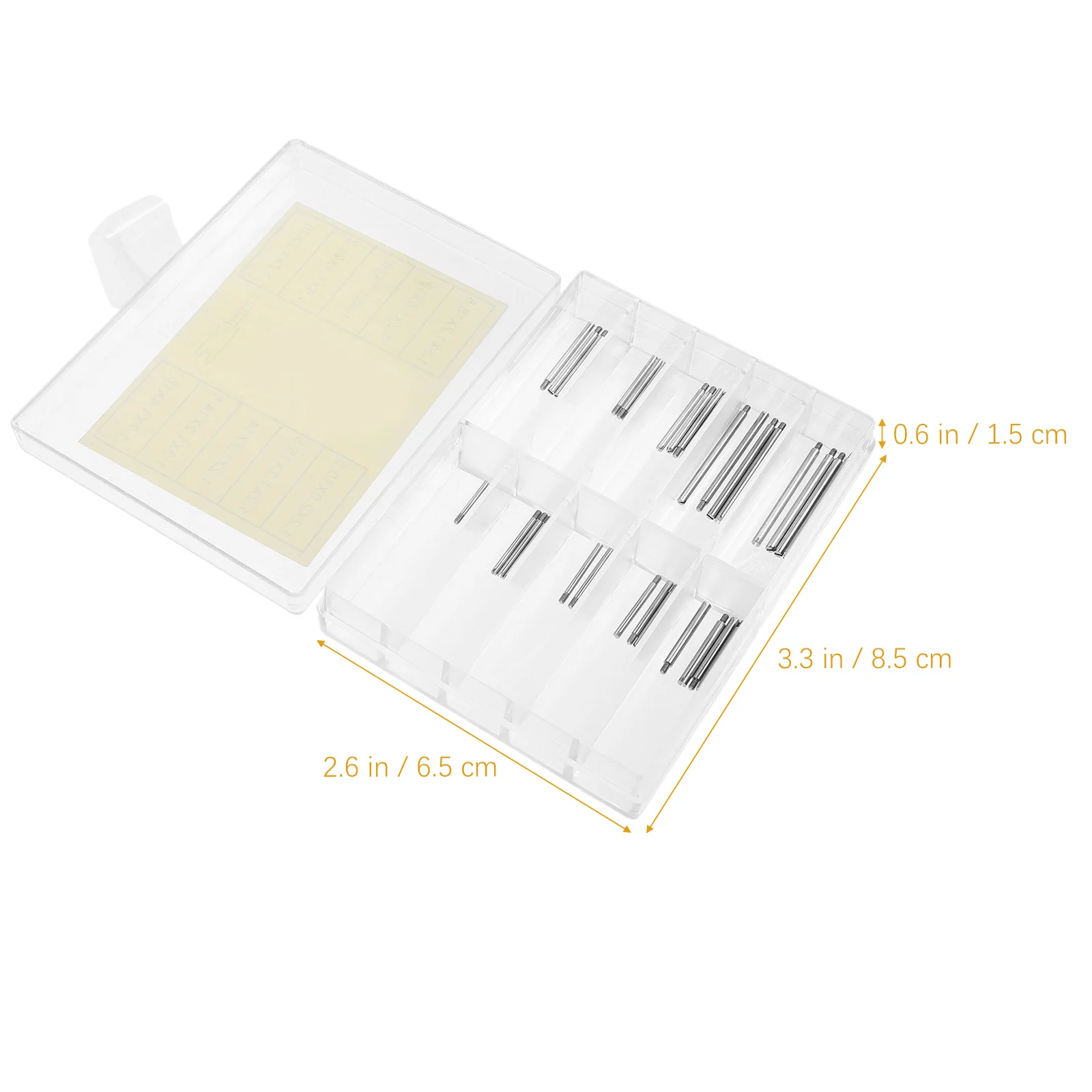 10pcs Screw Link Pins Strap Repair Tool Kit For Band Spring Watch Band Replacement Pins Bars Replacement Watch Accessories