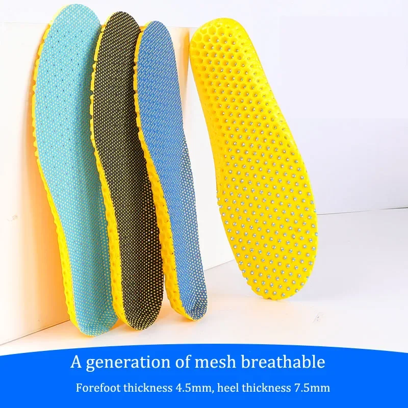 Neue Orthopädische Memory Foam Einlegesohlen Sport Einsatz für Füße Mann Frauen Sohlen Pad Schuhe Sohle Mesh Orthesen Atmungsaktive Lauf Kissen – Detail 13