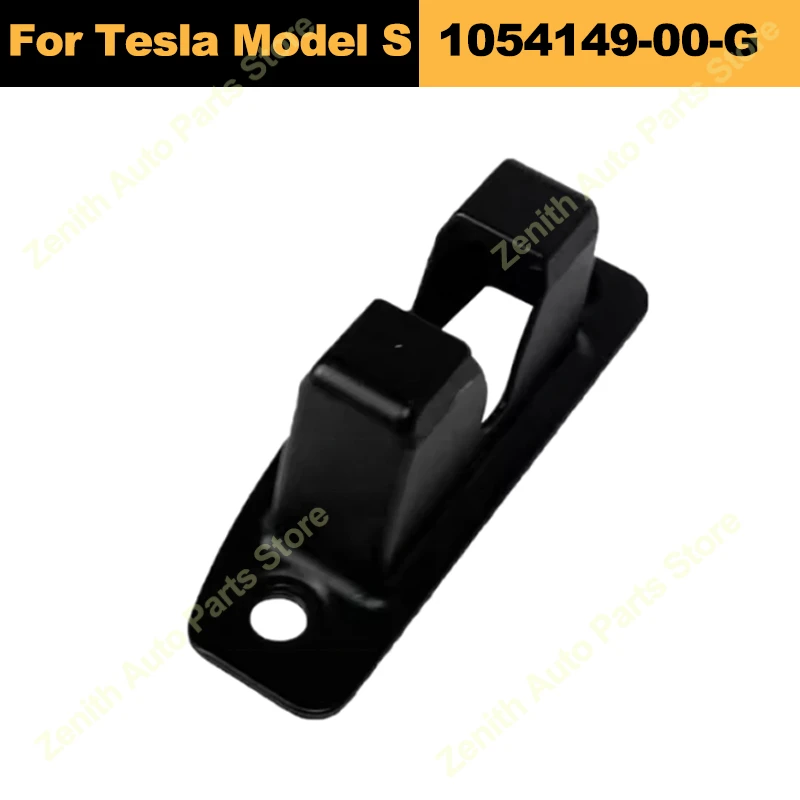 Rear Door Lower Latch Cover For Tesla Model X Black ABS OEM 1054149-00-G 1054149 2016 2017 2018 2019 2020 2021 AYuto Parts 1pcs