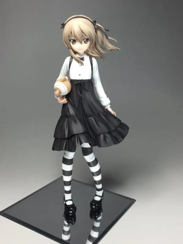 1/8 Anime DreamTech Panzer Jacket ver Kit kawaii Resin GK DIY White Assembly GK Model Statue Toys doll Collection Gifts