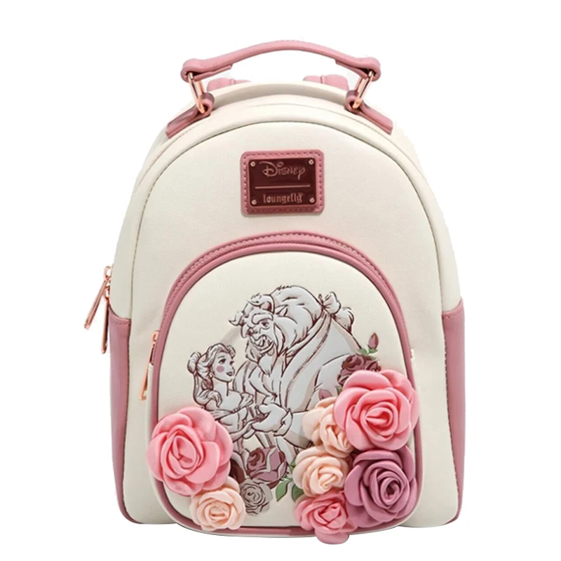 New Loungefly Disney Pink Cute Stitch Mini Backpack image 3