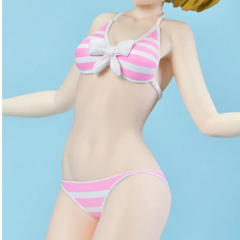 In Stock Original Bandai BANPRESTO EXQ Hanayo Koizumi SUMMER Ver. Action Figure ภาพเคลื่อนไหวของเล่นของขวัญสะสมอะนิเมะงานอดิเรก