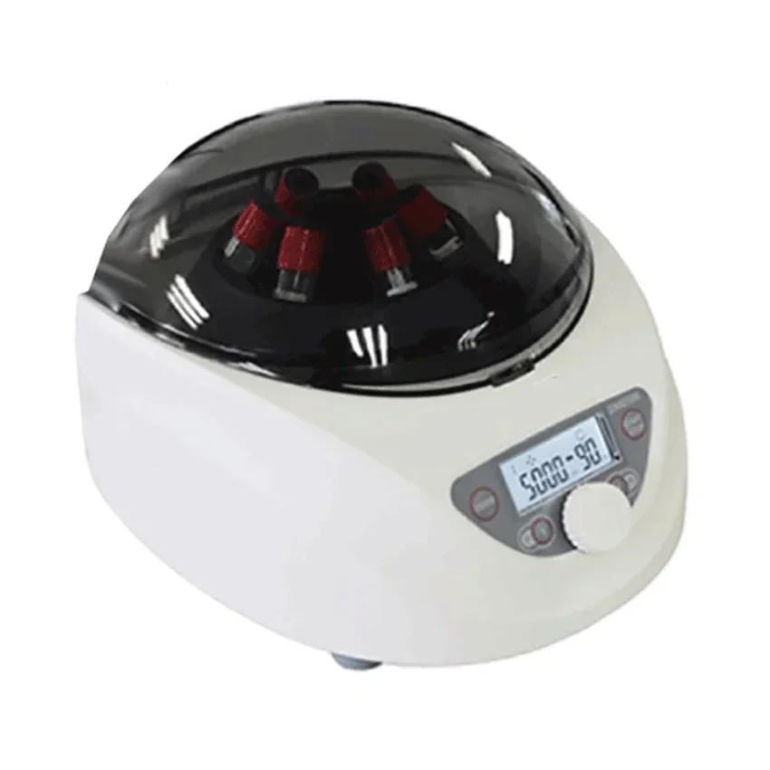 Centrifuge Machine 300-5000rpm Low Speed Plasma Centrifuge for Medical Laboratory Blood Centrifuge 5ml/7ml/10ml/15mlx6 PCR Tube