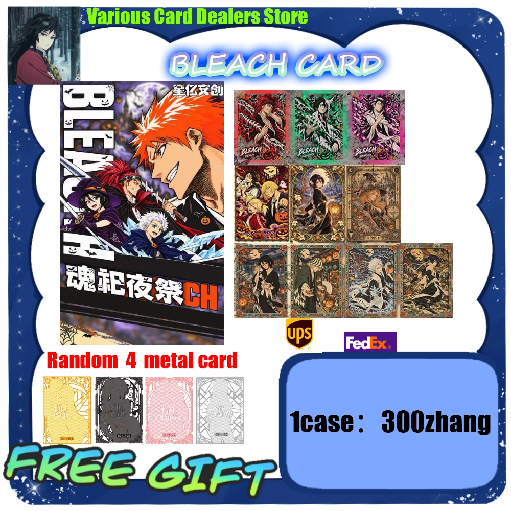 Wholesale 2026 New Bleach Cards Gediao Creativity Premium Anime Character Collectibles Fan Gifts Limited Edition