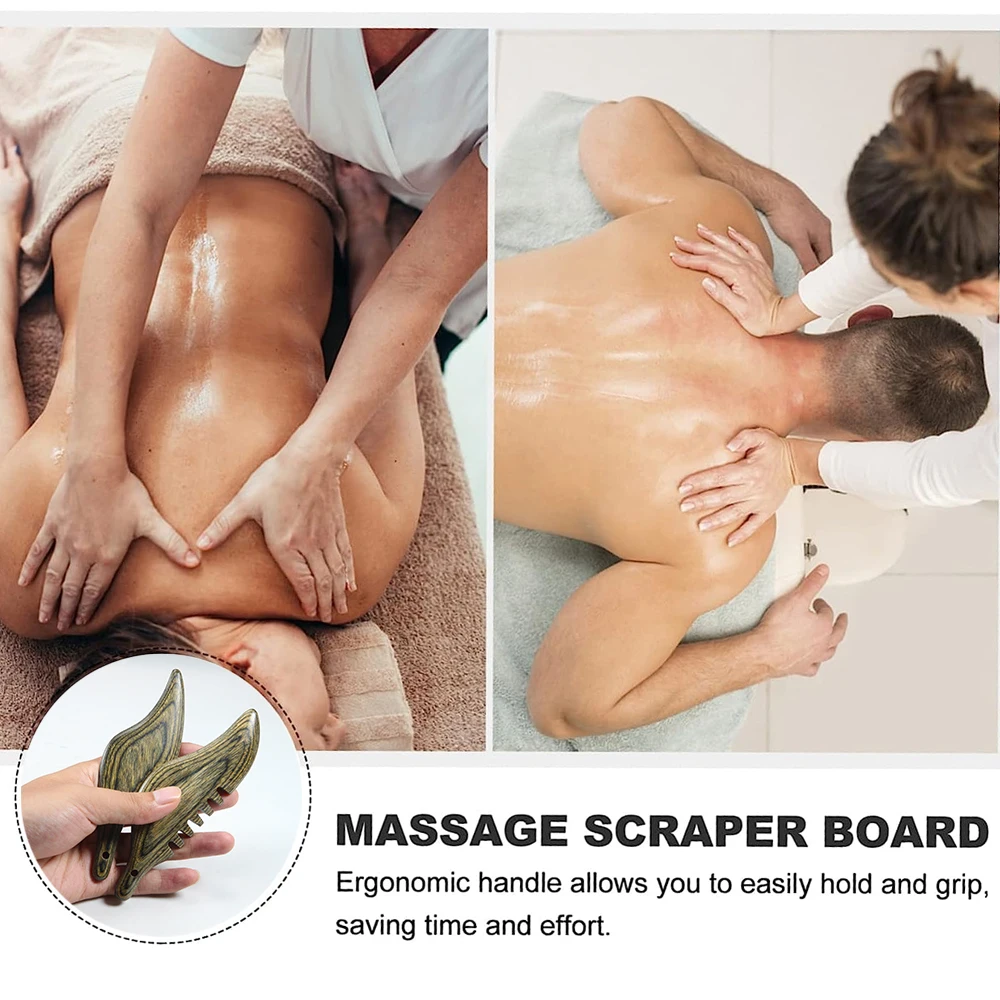 Wooden Gua Sha Tool Scraping Board Massage Tool Face Slimming Guasha Massage Board Gua Sha Scraper Body Massage Therapy Tool