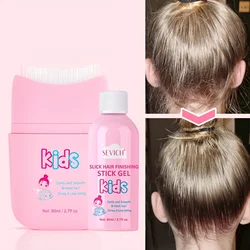 Sevich Hair Wax Stick For Wig 80ml Non-Greasy Hair Style Gel For Kids Professional Broken Hair Artifact Styling Cream Wax